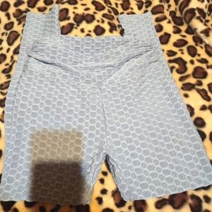 Grey Honeycomb textured sport pant